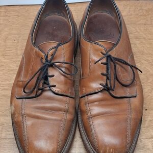 Allen Edmonds Men's Brown Leather Lace-Up Dress Shoes